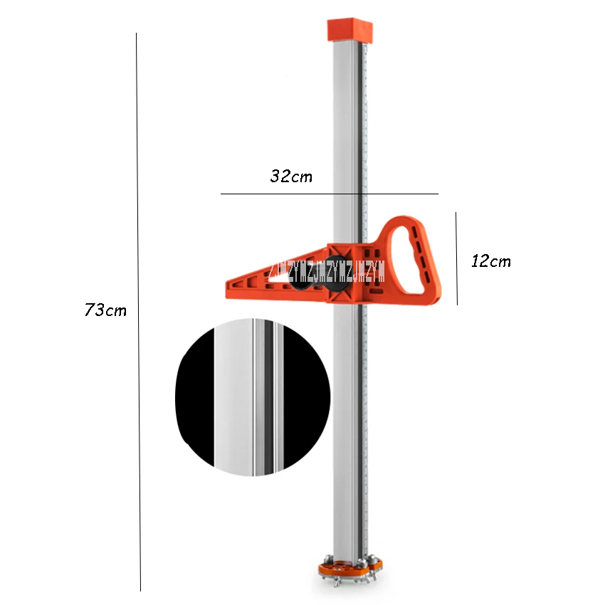 Portable Drywall Cutting Tool Hand Push Gypsum Board Double Blade Vertical  test