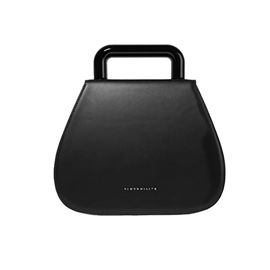 

Acrylic Handle Women Handbag Ladies Designer Tote Western Style Flip Round Bag Fashion Color Matching Shoulder Bags Purse 2019