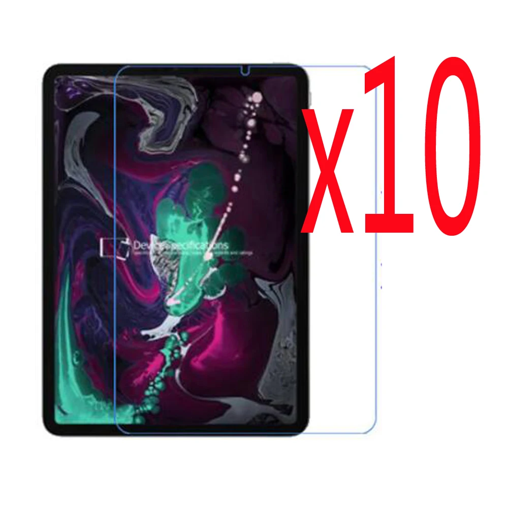 

10pcs/lot LCD Clear Screen Protector Films Protective Film Guards For Apple iPad Pro 11 A1979 A1983 2018 11" Tablet