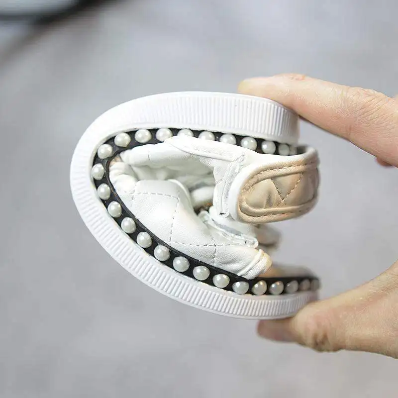 2019 Summer New Children Sandals Girls Flat School Shoe Kids Beading Solid Color Princess Casual Shoes Fashion Beach Sandals 2019 Summer New Children Sandals Girls Flat School Shoe Kids Beading Solid Color Princess Casual Shoes Fashion Beach Sandals