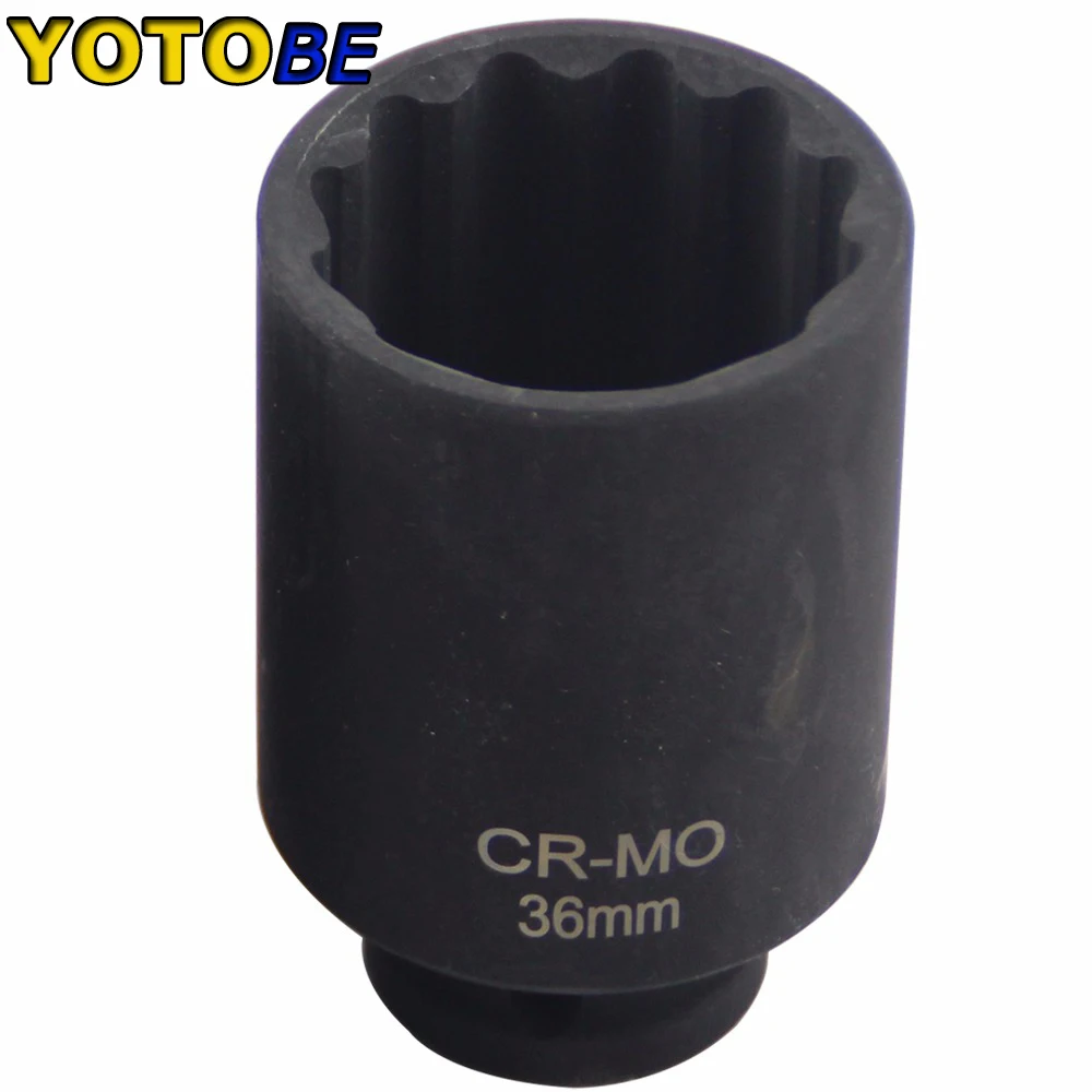 Eixo e Eixo Porca Soquete Hub Removendo Installing Tool, 12 Ponto, 35mm, 36mm, 38mm, Ajuste para BMW, Volkswagen, AUDI