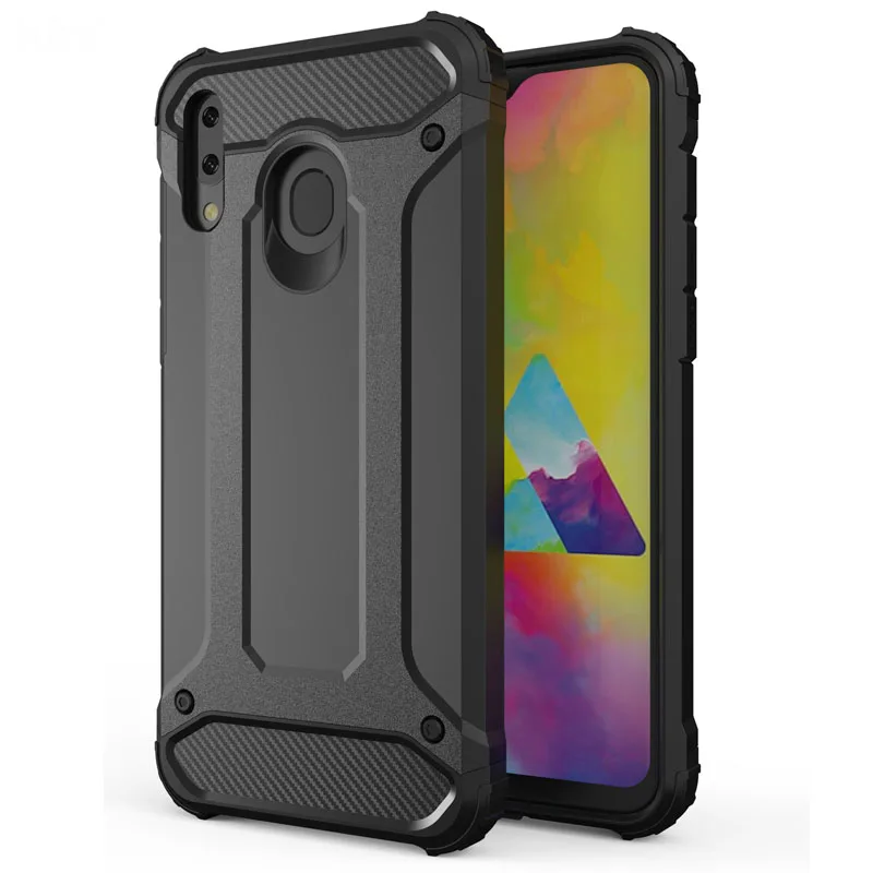 Чехол для Samsung M20 противоударный силиконовый чехол-бампер Galaxy M 20 M205F | Мобильные