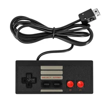 YTTL 10 шт./лот 1,8 метр nintend контроллер NES игровой контроллер джойстика для NES Classic Edition мини ne черный цвет