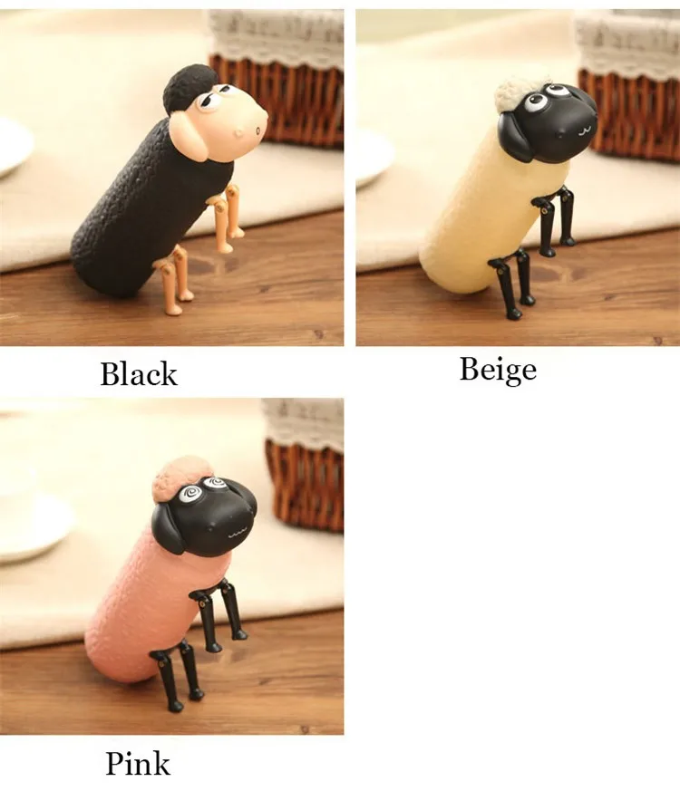 Portable 300ML Cute sheep water bottle lemon jar portable glass drinkware mug jar travel outdoor bottle drinking Cup18