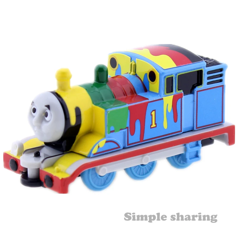Takara Tomy Tomica no.08 Краски Перси Паровозик ПОЕЗД модель комплект литой миниатюрный