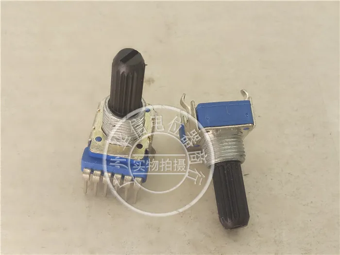 5pcs RH1114GH 142 vertical double potentiometer / B50K 6 foot long handle 18MM potentiometer