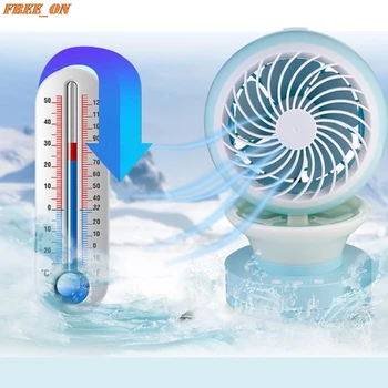 

Mini Portable USB Charging Air Conditioning Fan Ventilator Spray Cooling Fan Humidifier with Nightlight Office Outdoor Supplies