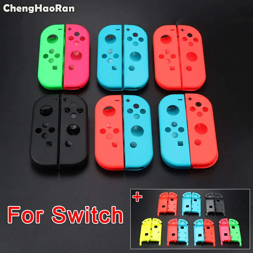 

ChengHaoRan L R Plastic Housing Shell Case Cover + Battery Holder Bracket Case for Nintendo Switch NS NX Joy-Con Controller