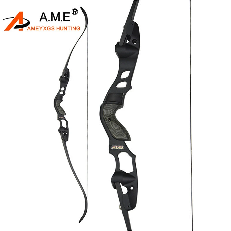 63" 30 55lbs Archery ILF Recurve American Hunting Bow IBO 210FPS Right