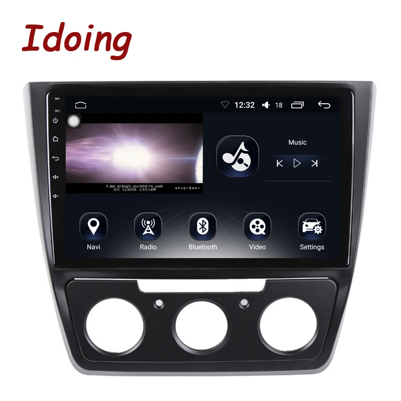 Excellent Idoing 10.2"4G+64G Octa Core Car Radio Multimedia Android 8.1 Video Player Navigation GPS For Skoda Yeti 5L 2009-2014 no 2 din 2 Excellent Idoing 10.2"4G+64G Octa Core Car Radio Multimedia Android 8.1 Video Player Navigation GPS For Skoda Yeti 5L 2009-2014 no 2 din 2