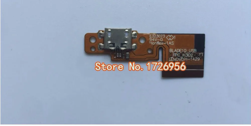 Новый оригинальный USB-разъем для зарядки зарядная плата LENOVO B8000 blade10 _ usb_fpc_h302 FPC