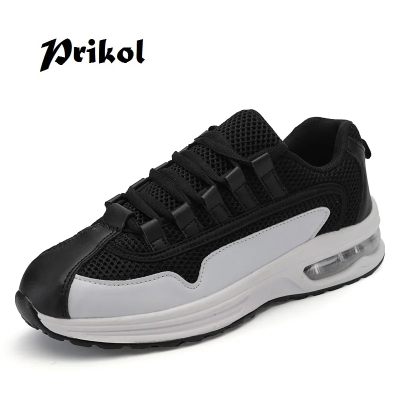 

Prikol New Brand Mens Sport Shoes Spring Autumn Shoes Male Hombre Tennis Cushion Footwear Dropshipping