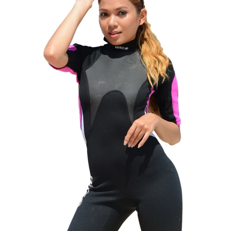 

Men and Women Short Sleeve Pants in the Conjoined Couple Models Diving Suits Surfing Drift Clothing Jellyfish Clothings