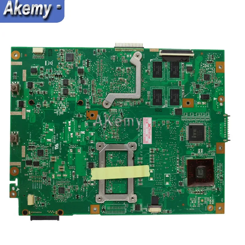 Tanie K52DR laptopa płyta główna do asusa K52DY A52D K52DE K52D X52D K52DR płyty głównej płyta główna 1GB HD5470 8 * pamięć