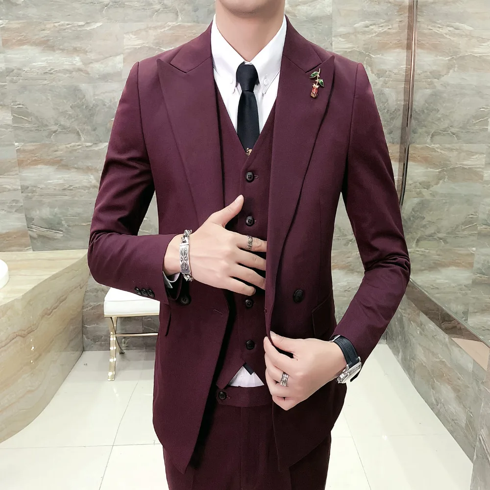 Top-Quality-Wine-Red-Men-Blazer-Slim-Fit-Casual-British-Style-Gentlemen-Suit-Jacket-Men-Wedding