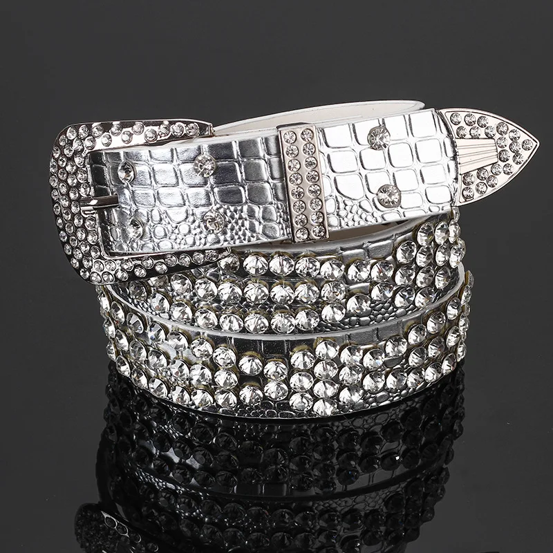 Новые Модные Роскошные hand made на пряжке с ремень со стразами широкие женские