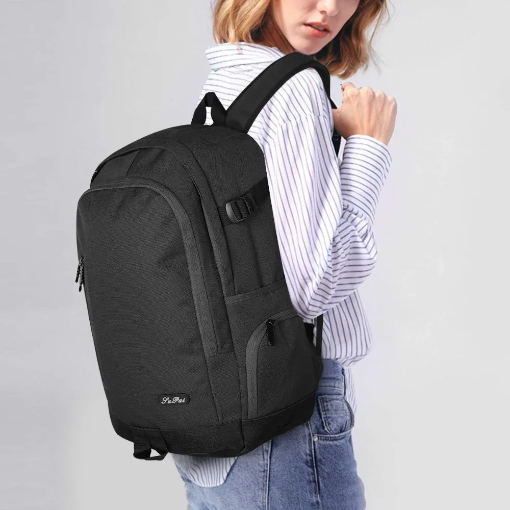 Waterproof USB Charging Women Men Backpack 15.6inch Laptop Bagpack For School Backpack for Teens Boys Male Travel Mochila Bag (1)