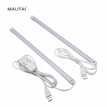 

Portable 5V USB LED Book light Rigid Bar LED Desk table lamp Strip Tube Bulb For Bedside Reading Children Study Office Work