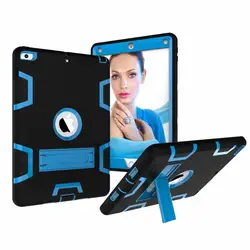 2019 Новый защитный чехол для ipad Air 2 ipad 6 дети Безопасный сверхмощный силиконовый Жесткий Чехол для ipad Air 2 для ipad 6 Tablet Case