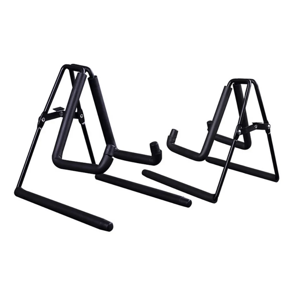 Universal Foldable Guitar Stand Bracket Mount holder for Acoustic Electric Guitarra 21' /23' / 26inch Ukulele Bass parts black Universal Foldable Guitar Stand Bracket Mount holder for Acoustic Electric Guitarra 21' /23' / 26inch Ukulele Bass parts black