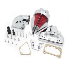 Aftermarket motorcycle parts Cone Spike Air Cleaner for 2002-2009 VTX 1800 R S C N F CHROME