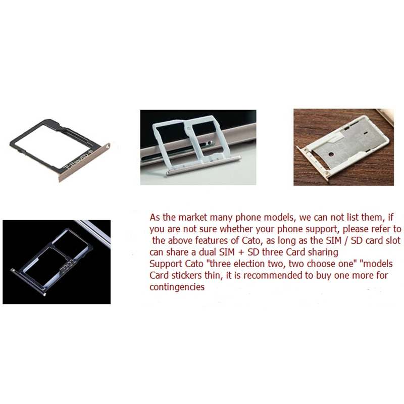 Nano Micro Mini SIM Slot Adapter for Meizu Huawei Xiaomi Redmi Hybrid Double Dual SIM Card + Micro SD TF Card Adapter Extender