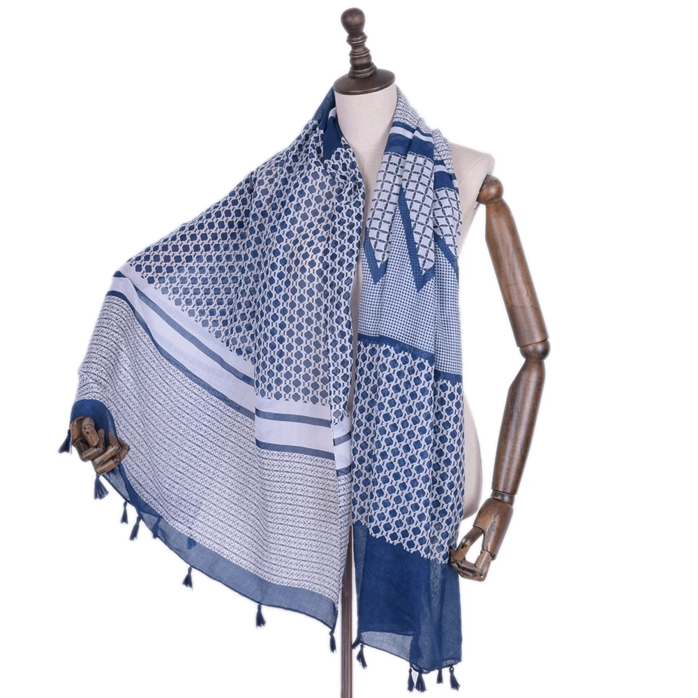 

2017 Women Printe Shawls Tassels Geometric Viscose Hijab Band Large Long Soft Islamic Muslim Head Wrap Scarves/Scarf 10pcs/lot