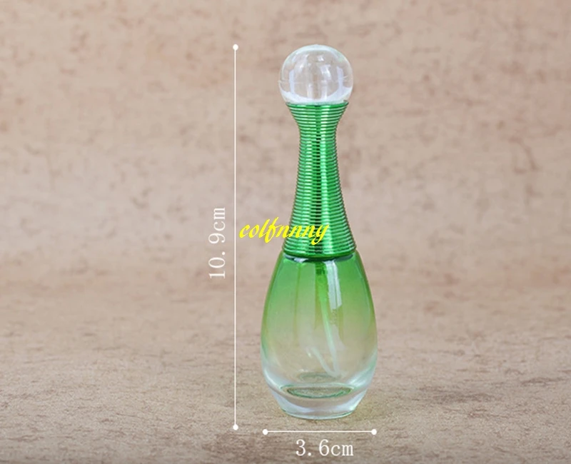 400pcs/lot Fast Shipping Portable Luxury 20ml Perfume Bottle Glass