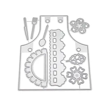 

Apron Metal Cutting Dies Stencil DIY Scrapbooking Album Stamp Paper Card Embossing Crafts Decor