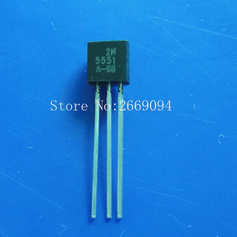 Aliexpress Buy 1000PCS 2N5551 TO 92L 2N5551 Y TO 92 Mplifier Transistors NPN Silicon New 