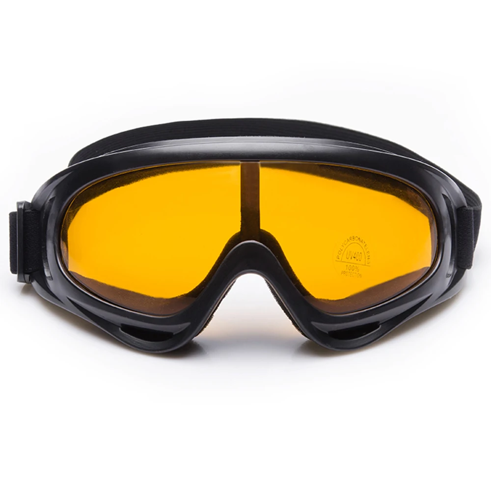 Уличные универсальные военные очки, снаряжение для велосипедистов UV400 Защитные очки для охоты обучение пейнтболу CS Gaming - Цвет: Orange
