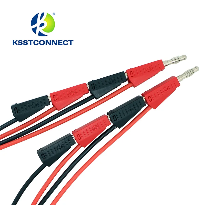 Тестовые заглушки для банановых розеток TL090 4 мм 16awg|lead test|test leads bananalead cable |