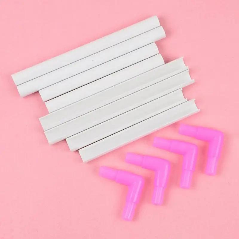 DIY пластиковая квадратная форма для вышивки крестиком квадратная форма швейная рамка аксессуары для рукоделия швейные инструменты