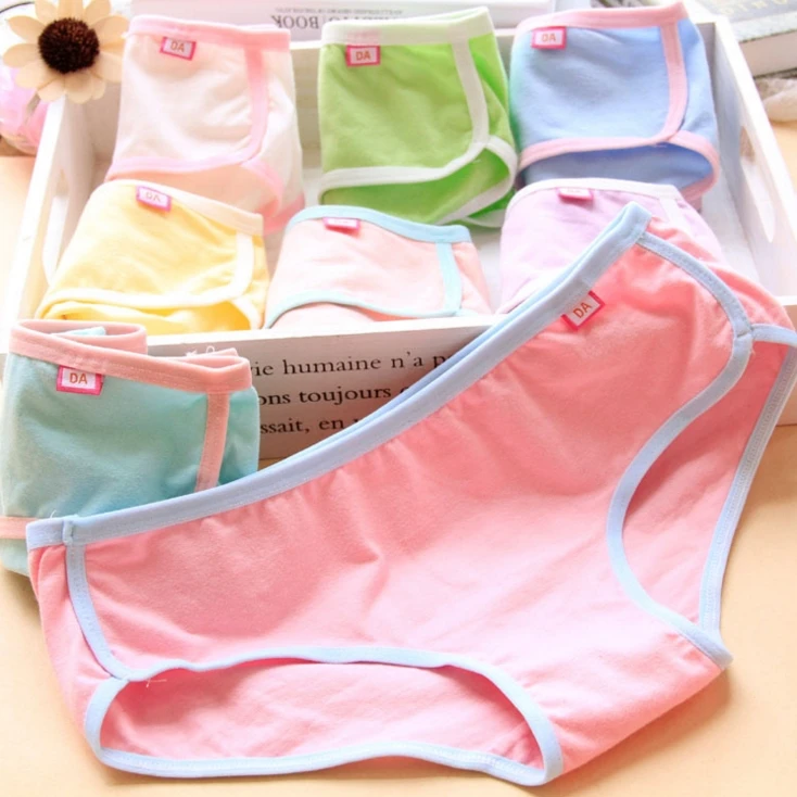 

1 PCS 11 Styles Women Sport Cotton Briefs Underwear Panties For Woman