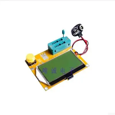 

6.5 x 6.7CM Diode Triode Capacitance ESR Meter MOS PNP For LCR For T3 Transistor Tester LCD Display Testers Transistors Diodes