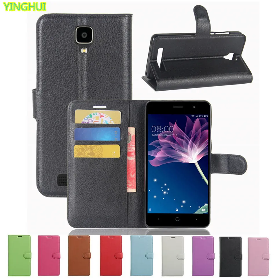 

Doogee X10 Case Luxury PU Leather Back Cover Case For Doogee X10 Case Flip Protective Phone Bag