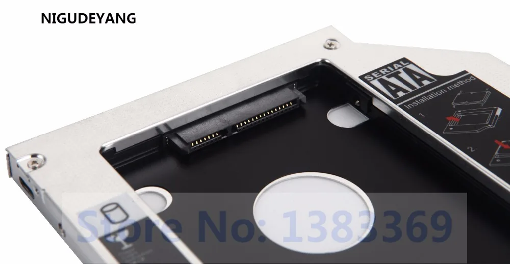 NIGUDEYANG 2-й жесткий диск SSD HDD Caddy адаптер для lenovo ThinkPad E440 L540 L440 Замена UJ152 UJ-152A Blu-Ray горелки DVD