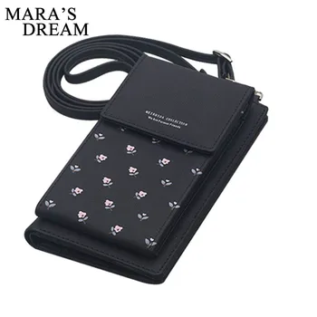 

Mara's Dream 2019 New Mobile Phone Bag Printing Women's Shoulder Bag Multi-function Diagonal Mobile Phone Bag Multi-card Wallet