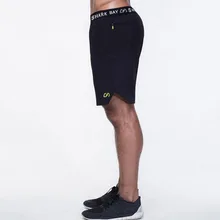 Новые мужские тренажерные залы шорты для фитнеса бодибилдинга летние тонкие повседневное пляжное короткое Штаны мужской Кроссфит тренировка для бегунов пот Штаны плавки