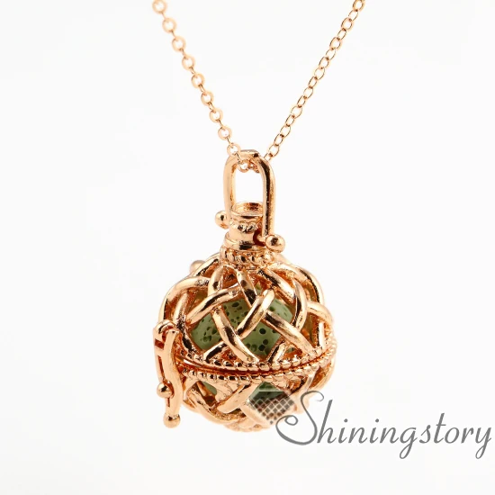 

woven openwork essential oil diffuser necklace diffuser pendants wholesale perfume necklace necklace diffuser pendant metal