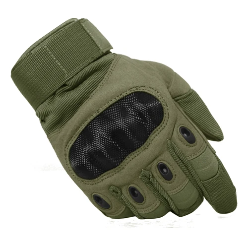 MAGCOMSEN, тактические перчатки, мужские, новые, полный палец, спецназ, военные перчатки, Militar, углеродная оболочка, противоскользящие перчатки, AG-YWHX-017 - Цвет: Army Green