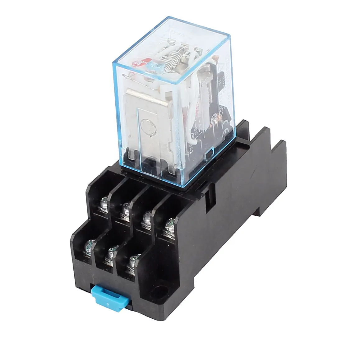 

Ac 220/240V Coil Voltage 14 Pin 4Pdt Electromagnetic Power Relay W Socket Base