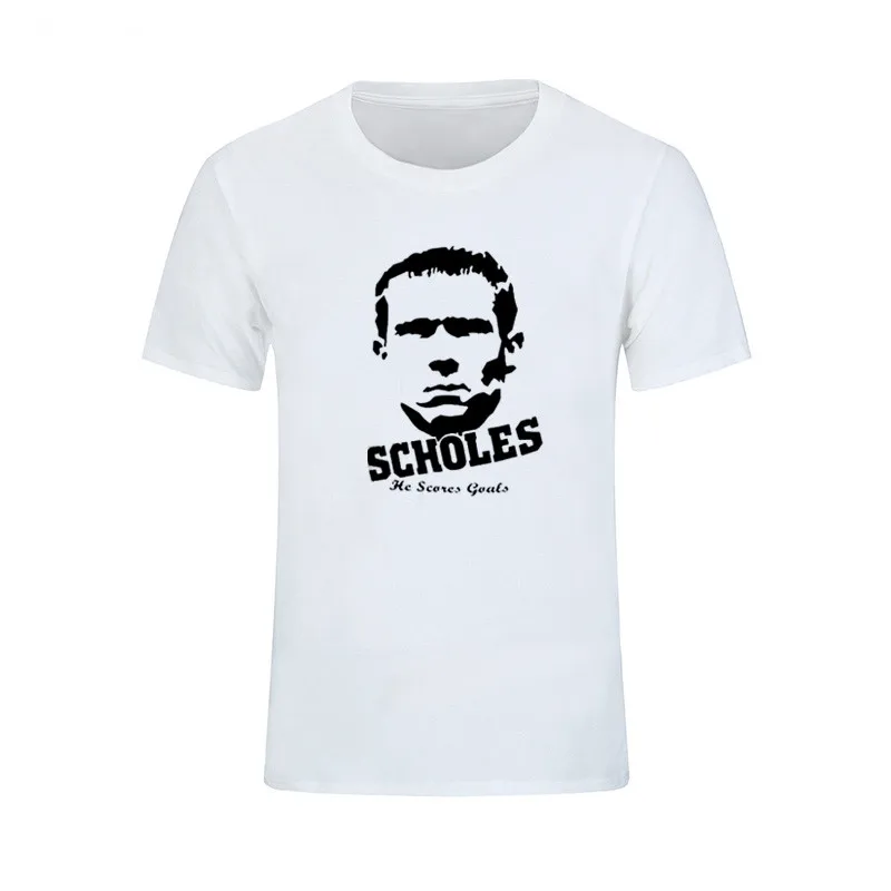 Printed-T-Shirt-Men-S-Tee-2018-new-Summer-Paul-Scholes-jerseys-in-United-Kingdom-New