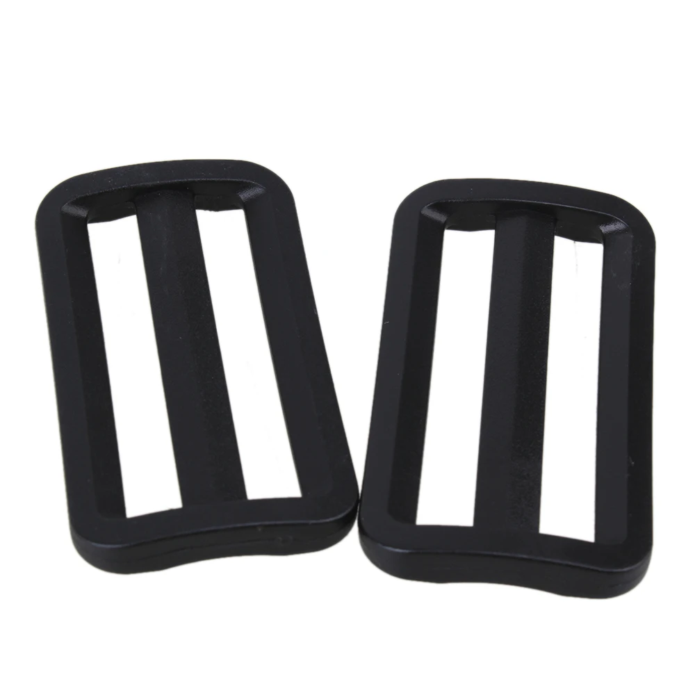 

20pcs Plastic Slide Triglide Sliplok Fasteners Buckles for Webbing 5cm Width