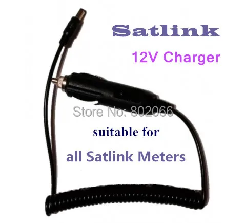 Satlink 12 V зарядное устройство для автомобильного прикуривателя подходит для всех счетчиков Satlink