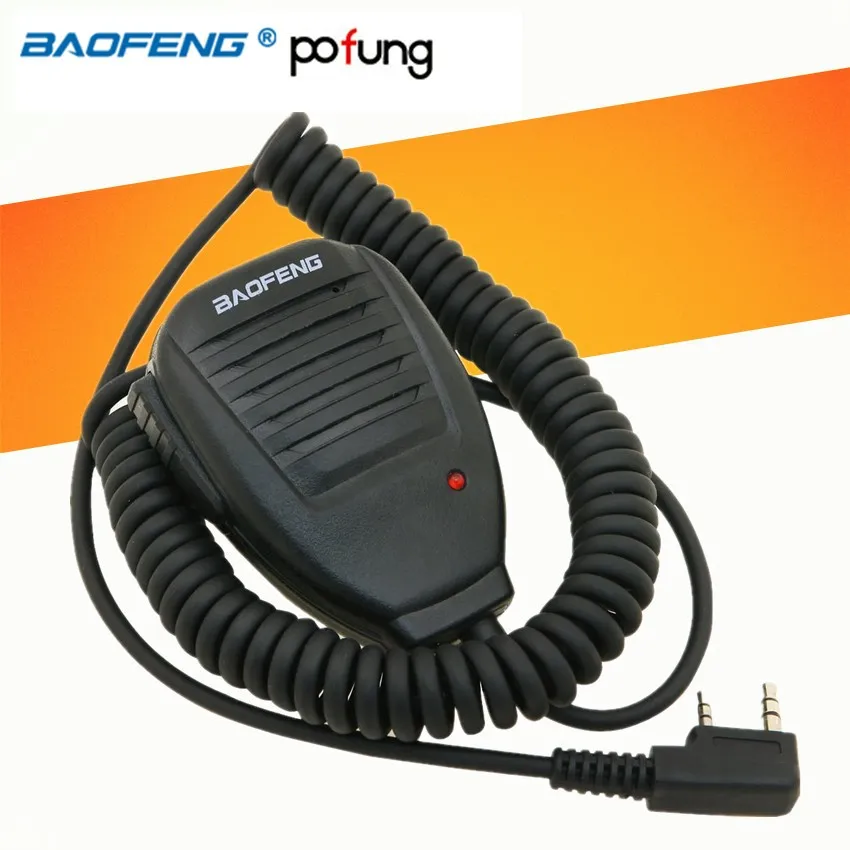 

Baofeng Microphone Speaker Mic For Two Way Radio Kenwood BAOFENG UV-5R 5RA 5RE Plus Walkie Talkie