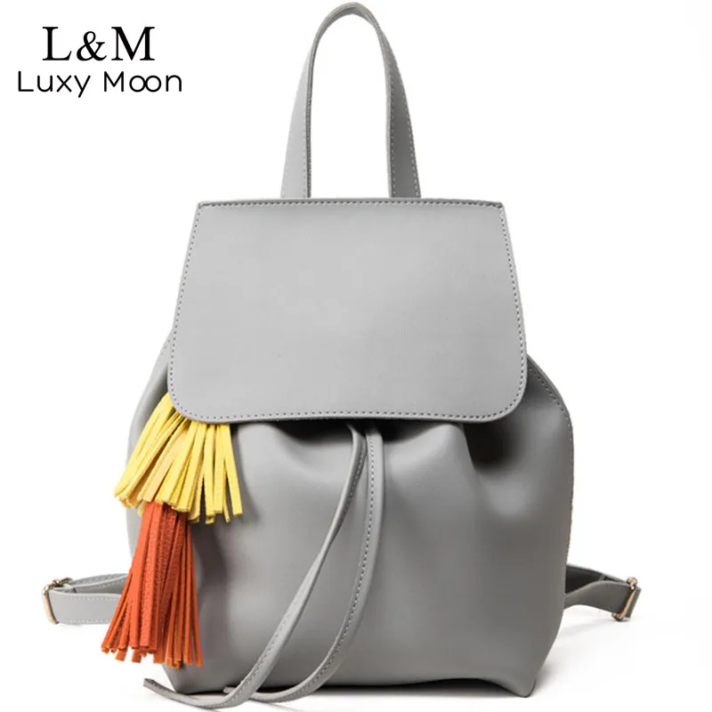 Vintage font b Women b font font b Backpack b font High Quality PU Leather font