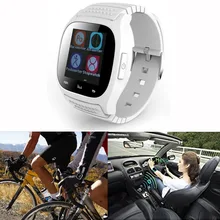 Белый M26 Спорт Фитнес Bluetooth Наручные Smart Watch Для Android LG Samsung Galaxy S7 S6 S5 S4 Note 5 Apple iPhone 7 6 S 5S Huawei