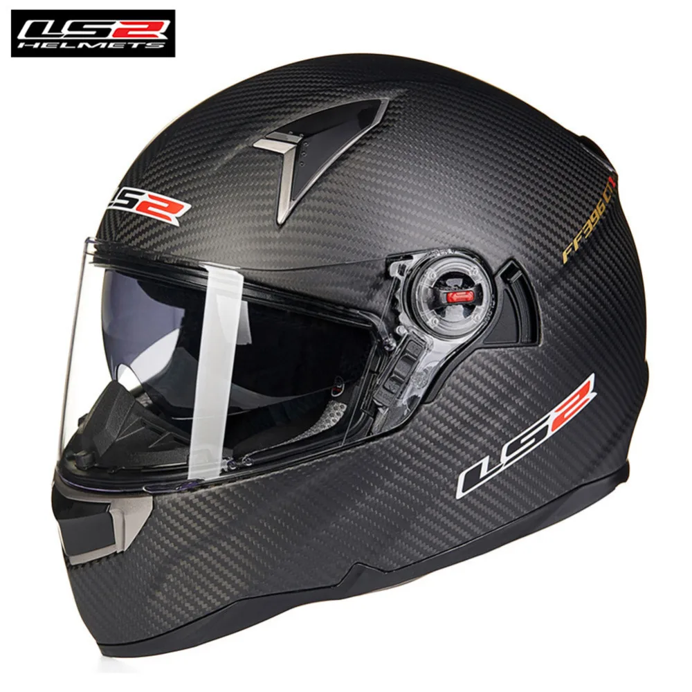 

LS2 FF396 Carbon Full Face Motorcycle Helmet Racing Capacete Casque Casco Moto Helm Kask Helmets For Benelli Motorsiklet Bike