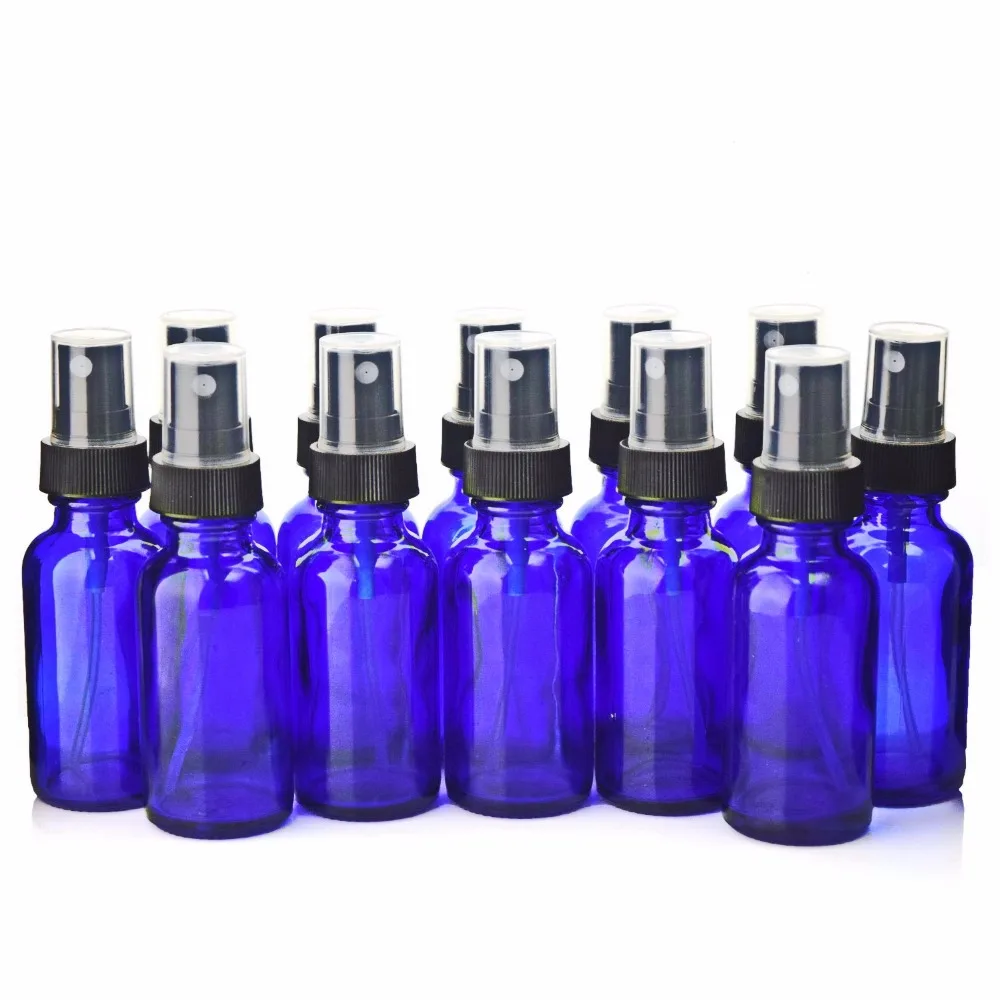 Download 12 X 1Oz Empty 30ml Cobalt Blue Glass Spray Bottle ... Yellowimages Mockups